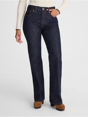 NWT Madewell Sz 29 The Curvy Vintage Flare Jean Wash Dark Blue High Rise $148